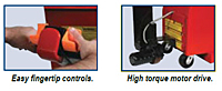 Easy Fingertip Controls